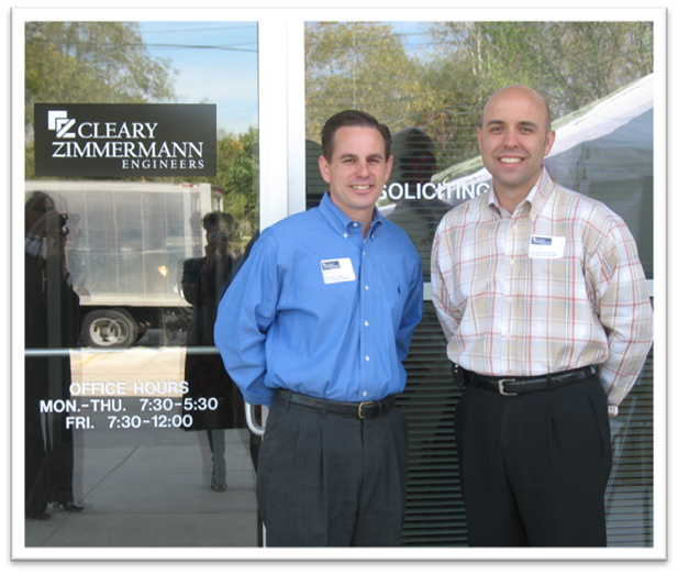 danny and wade cleary zimmermann engineers 20-years experience