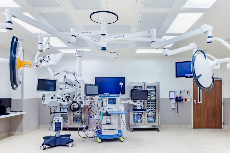 Boom replacements and operating room MEP for hospitals